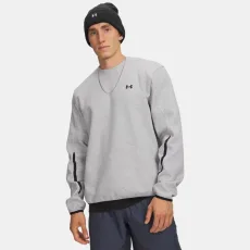 Unstoppable Fleece Men's Crew Mod Gray Light Heather Black M Unstoppable Fleece Men's Crew Mod Gray Light Heather Black M