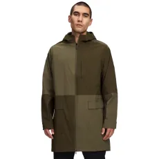 Unstoppable Textured Mens Long Jacket Expedition Green / Marine OD Green / Black