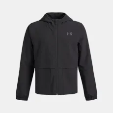Unstoppable Woven Boys' Jacket Black Black Unstoppable Woven Boys' Jacket Black Black