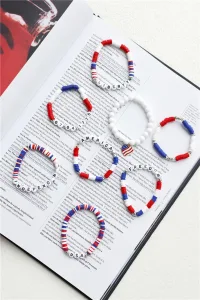 USA Charm Bracelets 8pk Multi Set USA Charm Bracelets 8pk Multi Set