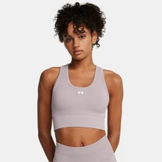 Vanish Seamless Womens Mid Sports Bra Tetra Gray / White Vanish Seamless Womens Mid Sports Bra Tetra Gray / White