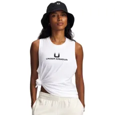 Varsity U Womens Tank White / Black