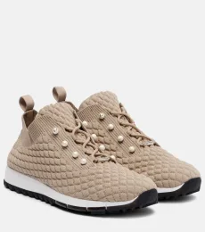 Veles faux pearls embellished sneakers Veles faux pearls embellished sneakers