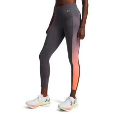 Velociti Printed WoMens Ankle Tights Castlerock / Electric Tangerine / Reflective L - Gray Velociti Printed WoMens Ankle Tights Castlerock / Electric Tangerine / Reflective L - Gray