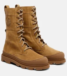 Vera suede combat boots