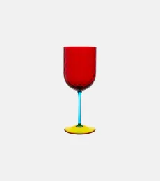 Verre à vin rouge en verre de Murano