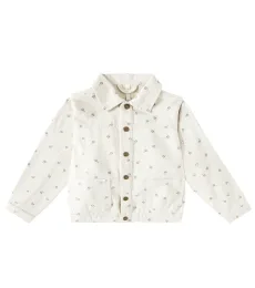 Veste Chore en jean à fleurs Veste Chore en jean à fleurs