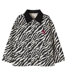 Veste Dakota en coton à imprimé zèbre Veste Dakota en coton à imprimé zèbre