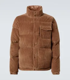 Veste doudoune Serrant en velours côtelé Veste doudoune Serrant en velours côtelé