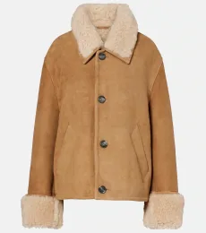 Veste en daim et shearling Veste en daim et shearling