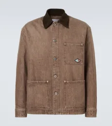Veste en denim de coton Veste en denim de coton