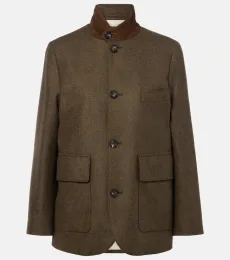 Veste en laine et cachemire Veste en laine et cachemire