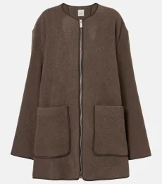 Veste en laine mélangée Veste en laine mélangée