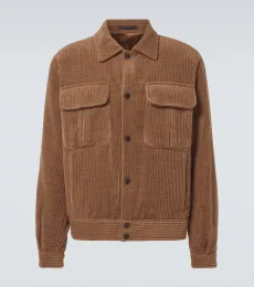 Veste en velours côtelé de laine et cachemire Veste en velours côtelé de laine et cachemire