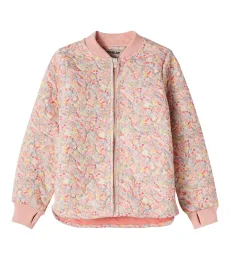 Veste Loui matelassée à fleurs Veste Loui matelassée à fleurs