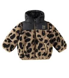 Veste matelassée Niko à imprimé léopard