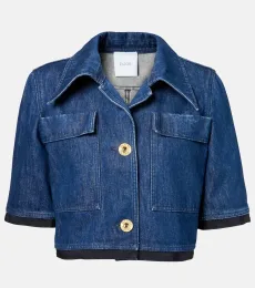 Veste raccourcie en coton