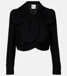Veste raccourcie en laine Veste raccourcie en laine