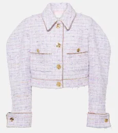 Veste raccourcie en tweed Veste raccourcie en tweed
