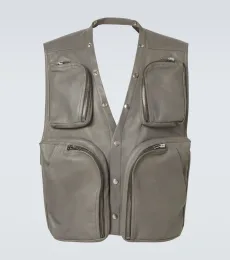 Veste sans manches en cuir Veste sans manches en cuir