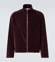 Veste Shrunken en velours et coton mélangé Veste Shrunken en velours et coton mélangé