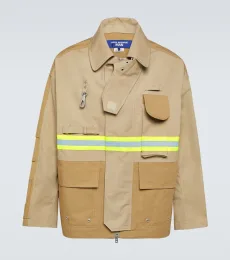 Veste Triple Layer en coton mélangé Veste Triple Layer en coton mélangé