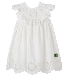 Vestido Awaken de algodón bordado festoneado Vestido Awaken de algodón bordado festoneado