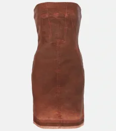 Vestido bustier DRKSHDW de denim Vestido bustier DRKSHDW de denim