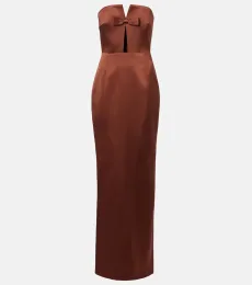 Vestido corsé Holly de satén Vestido corsé Holly de satén
