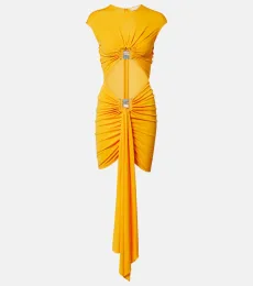 Vestido corto Bezel Quartz Disconnect de jersey Vestido corto Bezel Quartz Disconnect de jersey