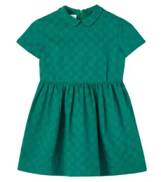Vestido de algodón en jacquard con GG Vestido de algodón en jacquard con GG
