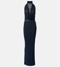 Vestido de fiesta con cuello halter Vestido de fiesta con cuello halter