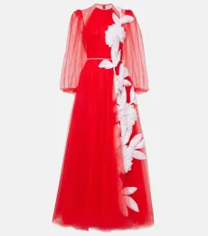 Vestido de fiesta floral adornado Vestido de fiesta floral adornado