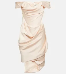 Vestido de novia Nova Cora de crepé satén