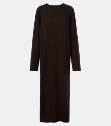 Vestido de punto de lana y cachemir