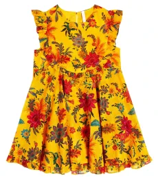 Vestido Ginger Tier de algodón floral Vestido Ginger Tier de algodón floral