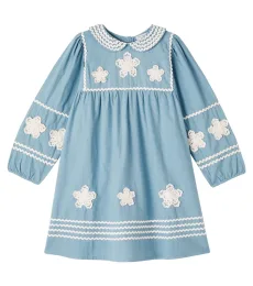 Vestido Inga de algodón bordado Vestido Inga de algodón bordado