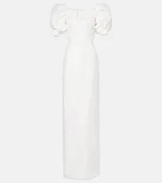 Vestido largo Isidore de algodón y seda Vestido largo Isidore de algodón y seda
