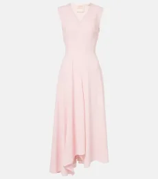 Vestido midi asimétrico Miral de satén Vestido midi asimétrico Miral de satén