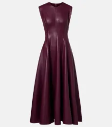 Vestido midi Grace plisado