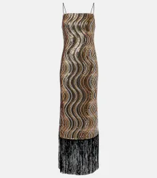 Vestido midi Hemingway Disco con lentejuelas Vestido midi Hemingway Disco con lentejuelas