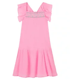 Vestido Neptune de algodón bordado