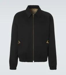 VGold cotton blouson jacket VGold cotton blouson jacket