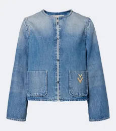VGold faded denim jacket VGold faded denim jacket