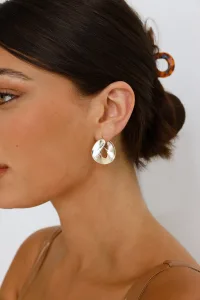 VIP Status Earrings Gold VIP Status Earrings Gold