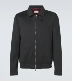 Virgin wool blouson jacket Virgin wool blouson jacket