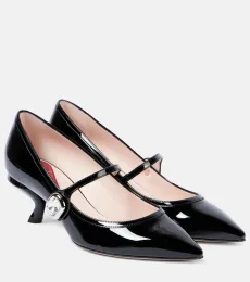 Virgule Babies patent leather Mary Jane pumps Virgule Babies patent leather Mary Jane pumps