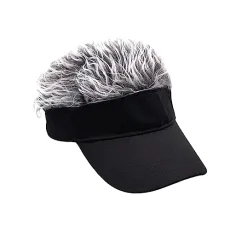 Visor Sun Cap with Fake Hair Men Adjustable Adult Bicycle Adjustable Hats for Men Men's Sun Hat Outdoor Peak Cap Outdoor Hat Baseball Cap Beach Hat Riding Fisherman's Hat Women's Visor Sun Cap with Fake Hair Men Adjustable Adult Bicycle Adjustable Hats for Men Men's Sun Hat Outdoor Peak Cap Outdoor Hat Baseball Cap Beach Hat Riding Fisherman's Hat Women's