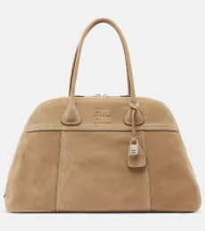Vivant Large suede bowling bag Vivant Large suede bowling bag