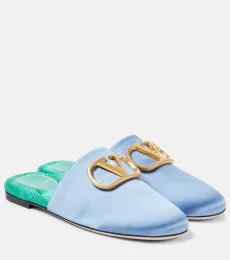 VLogo Signature satin slides